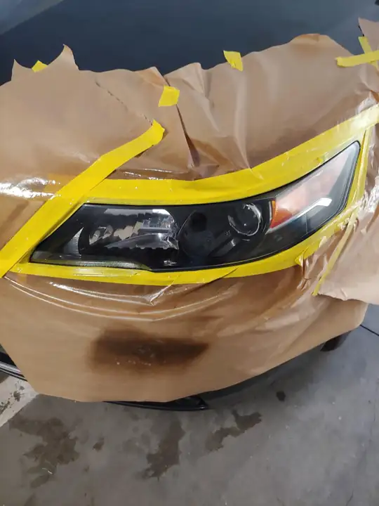 Headlight polish and restore